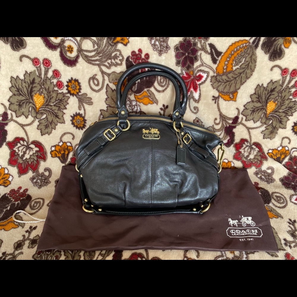 Coach Madison Sofia leather shoulder bag